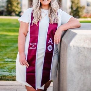 Express White Graduation Dress - XL